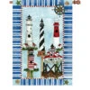 28 In. Flag - Eastern Lighthouses -Kite And Flag Shop 57091g EasternLights