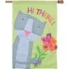 Applique Flag - Hi There! -Kite And Flag Shop 57104