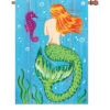 28 In. Flag - Mermaid & Seahorse