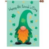 28 In. Flag - St. Patrick's Day Gnome 2 28 In. Flag - St. Patrick's Day Gnome -Kite And Flag Shop 57348p St Pat Gnome House 1024
