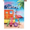 28 In. Flag - Flamingo Beach -Kite And Flag Shop 57365p FlamingoBeach House 1024