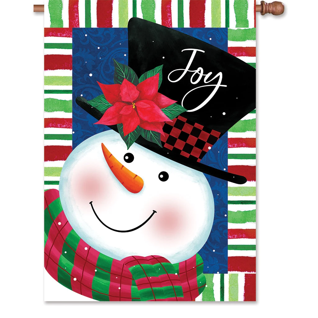 28 In. Flag - Snowman Joy 3 28 In. Flag - Snowman Joy
