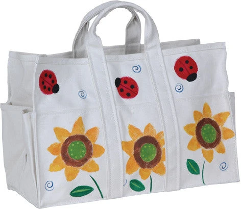 Canvas Tote Bag & Gloves - Sunflowers 3 Canvas Tote Bag & Gloves - Sunflowers
