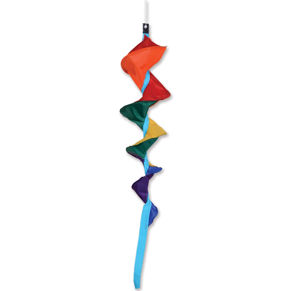 SoundWinds Small Fusilli Spinning Windsock - Rainbow 3 SoundWinds Small Fusilli Spinning Windsock - Rainbow
