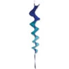 SoundWinds Medium Fusilli Spinning Windsock - Blue 2 SoundWinds Medium Fusilli Spinning Windsock - Blue -Kite And Flag Shop 77375