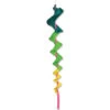 SoundWinds Large Fusilli Spinning Windsock - Green 2 SoundWinds Large Fusilli Spinning Windsock - Green -Kite And Flag Shop 77384