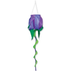 SoundWinds Purple Rose Spinning Windsock