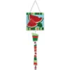 Glass Sun Catcher Mobile - Watermelon -Kite And Flag Shop 81124p watermelon