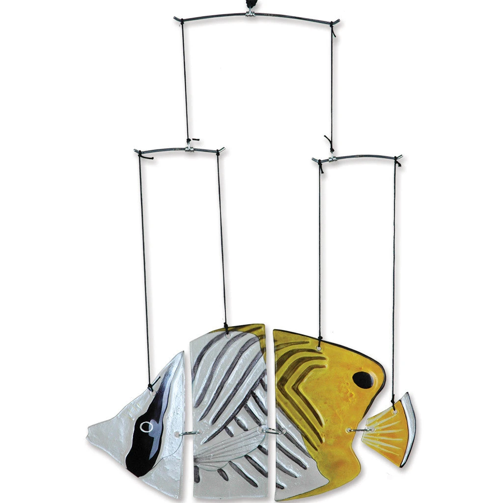 Glass Fish Mobile - Threadfin 3 Glass Fish Mobile - Threadfin