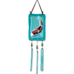 Glass Terra Wind Chime - Koi