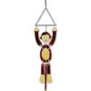 Glass Critter Mobile - Monkey 1 Glass Critter Mobile - Monkey -Kite And Flag Shop 81303p Monkey