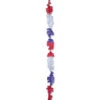 6 In. Fuzzi Tail - Patriotic -Kite And Flag Shop 99193p patriotic fuzzy