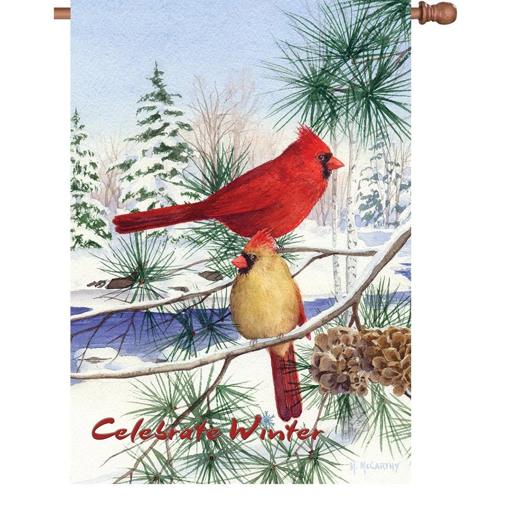 28 In. Flag - Cedar Farm Cardinals 3 28 In. Flag - Cedar Farm Cardinals