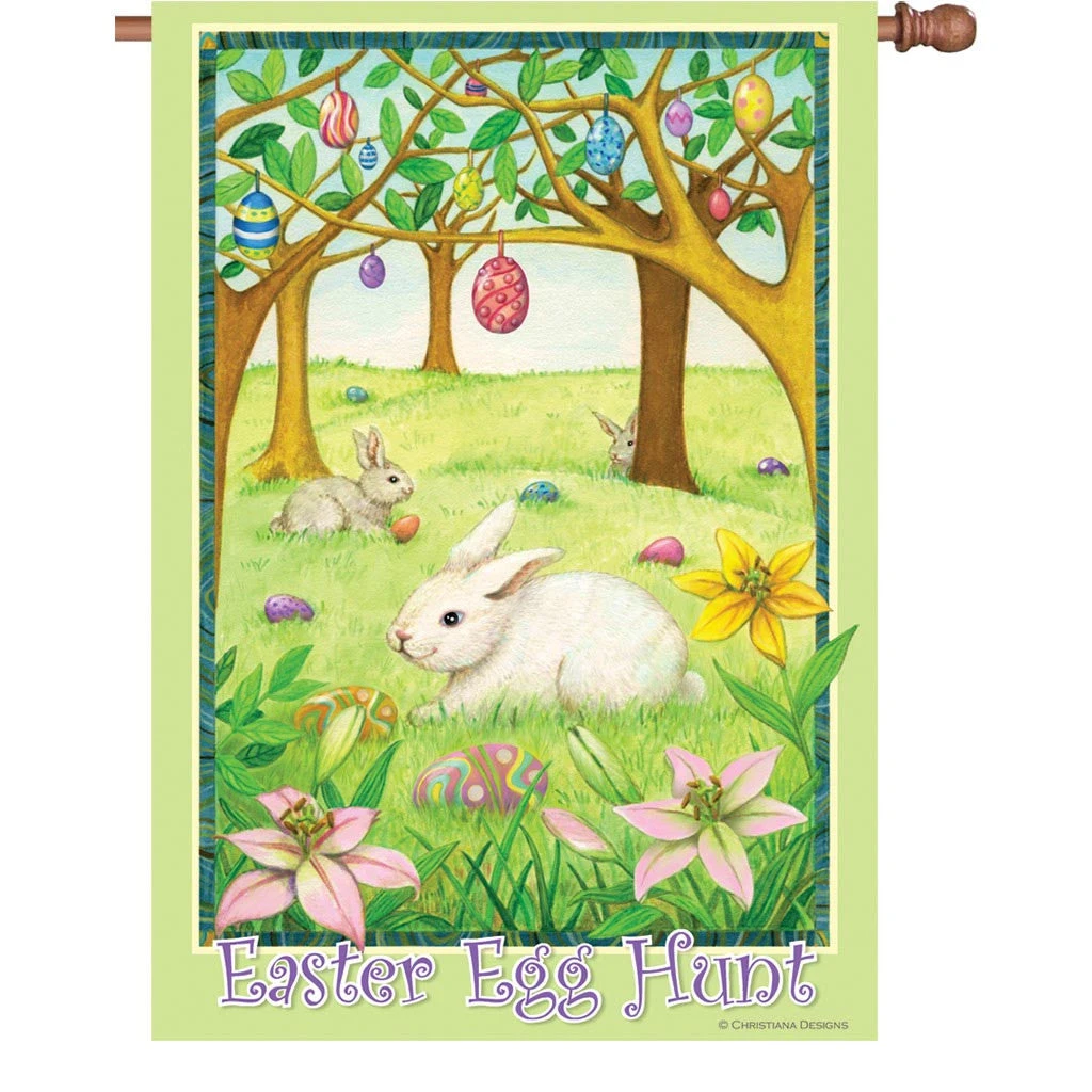 28 In. Flag - Easter Egg Hunt 3 28 In. Flag - Easter Egg Hunt