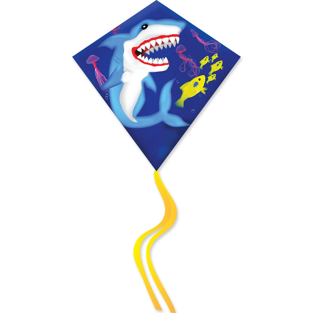 25 In. Diamond Kite - Shark (Bold Innovations) 3 25 In. Diamond Kite - Shark (Bold Innovations)